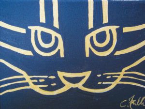faccia di gatto, cm 35x25 (euro 35)-2
