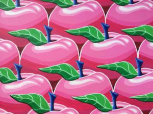 mele fuxia, cm 70x50 (euro 140)
