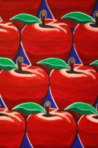 mele rosse, cm 35x50 (euro 50)