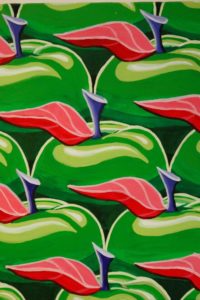mele verdi, cm 50x70 (euro 120)