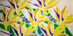 strelitzie gialle, cm 70x50 (euro 150)